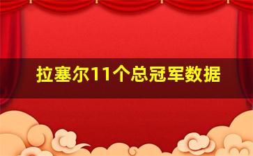 拉塞尔11个总冠军数据