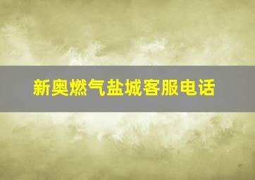 新奥燃气盐城客服电话