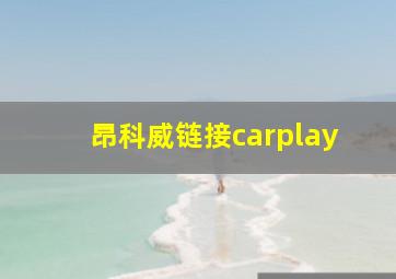 昂科威链接carplay