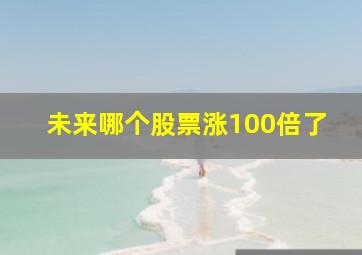 未来哪个股票涨100倍了