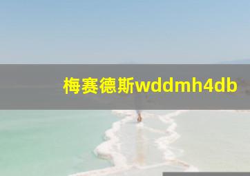 梅赛德斯wddmh4db