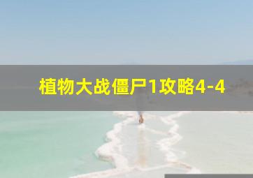 植物大战僵尸1攻略4-4