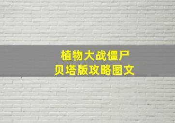 植物大战僵尸贝塔版攻略图文