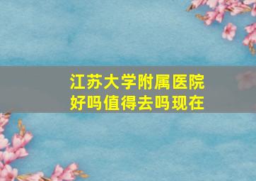 江苏大学附属医院好吗值得去吗现在