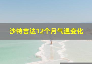 沙特吉达12个月气温变化