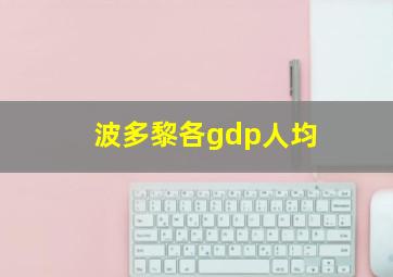 波多黎各gdp人均