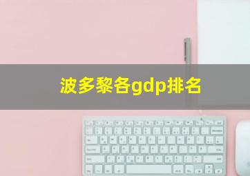 波多黎各gdp排名