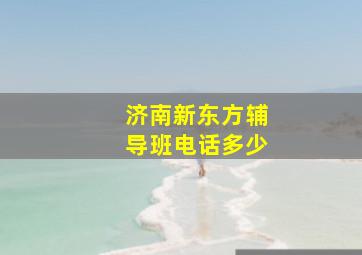 济南新东方辅导班电话多少