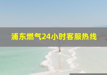 浦东燃气24小时客服热线