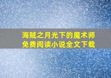 海贼之月光下的魔术师免费阅读小说全文下载