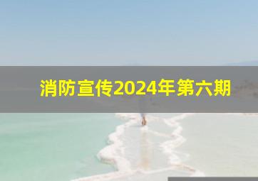 消防宣传2024年第六期