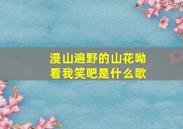 漫山遍野的山花呦看我笑吧是什么歌