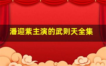 潘迎紫主演的武则天全集