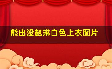 熊出没赵琳白色上衣图片