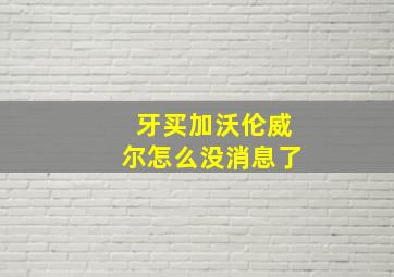 牙买加沃伦威尔怎么没消息了