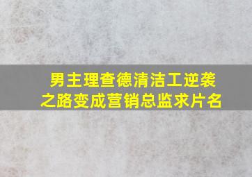 男主理查德清洁工逆袭之路变成营销总监求片名