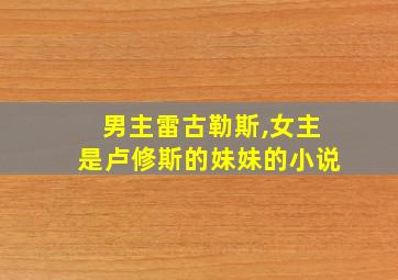 男主雷古勒斯,女主是卢修斯的妹妹的小说