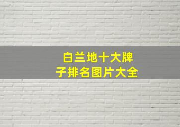 白兰地十大牌子排名图片大全