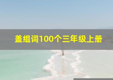 盖组词100个三年级上册