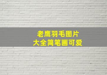 老鹰羽毛图片大全简笔画可爱