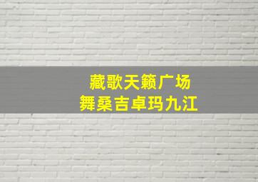 藏歌天籁广场舞桑吉卓玛九江