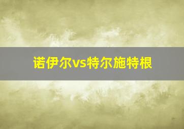 诺伊尔vs特尔施特根