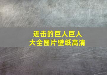 进击的巨人巨人大全图片壁纸高清