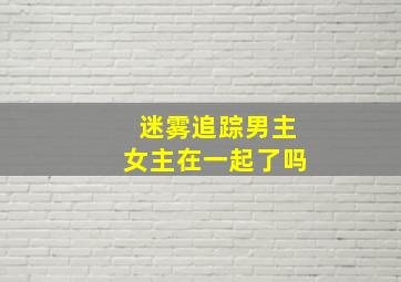 迷雾追踪男主女主在一起了吗