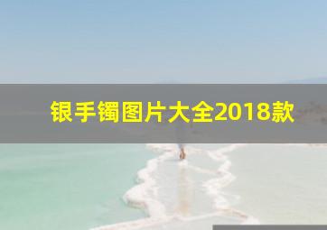 银手镯图片大全2018款