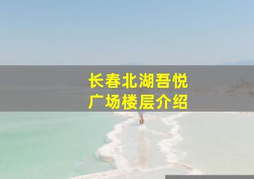 长春北湖吾悦广场楼层介绍