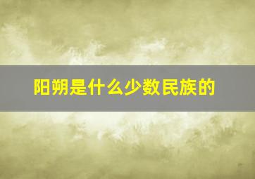 阳朔是什么少数民族的