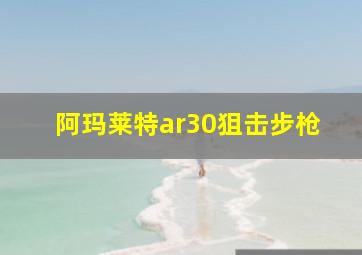 阿玛莱特ar30狙击步枪