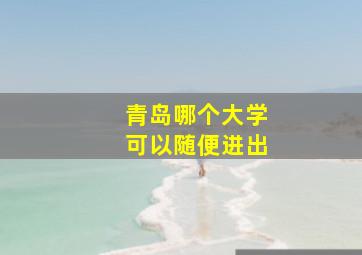 青岛哪个大学可以随便进出