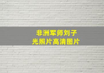 非洲军师刘子光照片高清图片