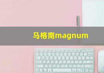 马格南magnum