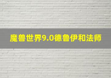 魔兽世界9.0德鲁伊和法师