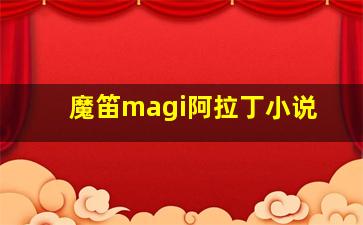 魔笛magi阿拉丁小说